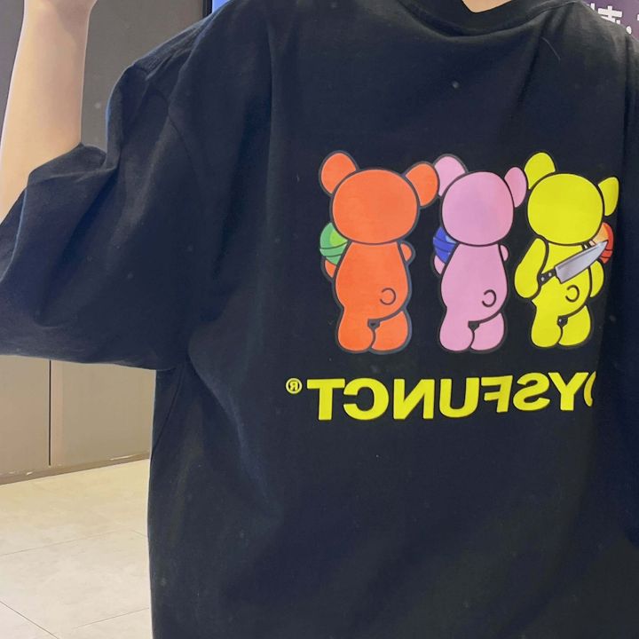 JuzBeauty_JuzBeautyMalaysia_JuzPretty_Authentic_Kbeauty_Malaysia_Skin_Care_Cosmetics_Jbeauty_Australia_Health_Care_korean_streetwear_DYSFUNCT Three Bears T-shirt tee 5