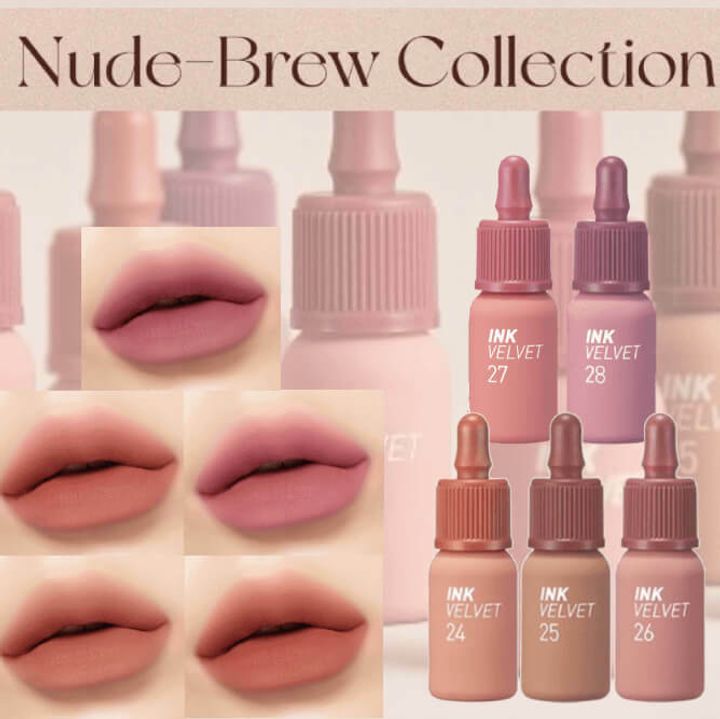 JuzBeauty_JuzBeautyMalaysia_JuzPretty_Authentic_Kbeauty_Malaysia_Skin_Care_Cosmetics_Jbeauty_Australia_Health_Care_korean_streetwear_peripera Ink The Velvet Lip Tint - Nude Brew Collection 11