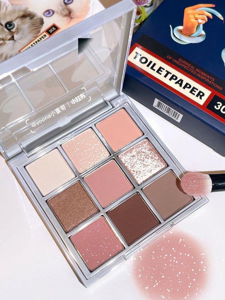 JuzBeauty_JuzBeautyMalaysia_JuzPretty_Authentic_Kbeauty_Malaysia_Skin_Care_Cosmetics_Jbeauty_Australia_Health_Care_korean_streetwear_3CE TOILETPAPER Multi Eye Color Palette Rosy Muhly Auto Focus Overtake 8