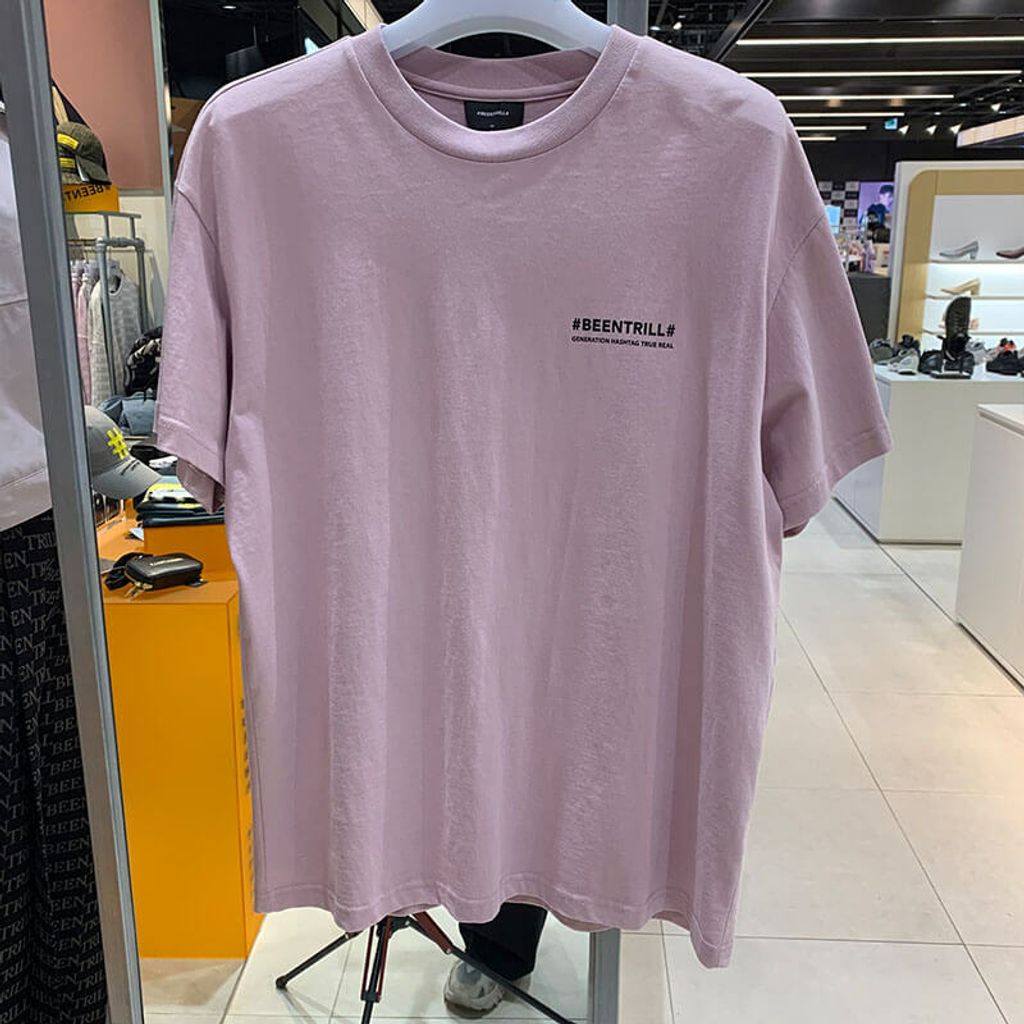 JuzBeauty_JuzBeautyMalaysia_JuzPretty_Authentic_Kbeauty_Malaysia_Skin_Care_Cosmetics_Jbeauty_Australia_Health_Care_korean_streetwear_BEENTRILL Yellow Taping T-shirt 经典Tee 16