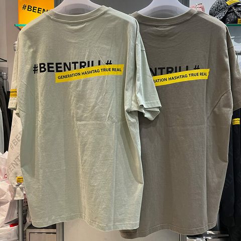 JuzBeauty_JuzBeautyMalaysia_JuzPretty_Authentic_Kbeauty_Malaysia_Skin_Care_Cosmetics_Jbeauty_Australia_Health_Care_korean_streetwear_BEENTRILL Taping Logo T-shirt 基础款Tee 6
