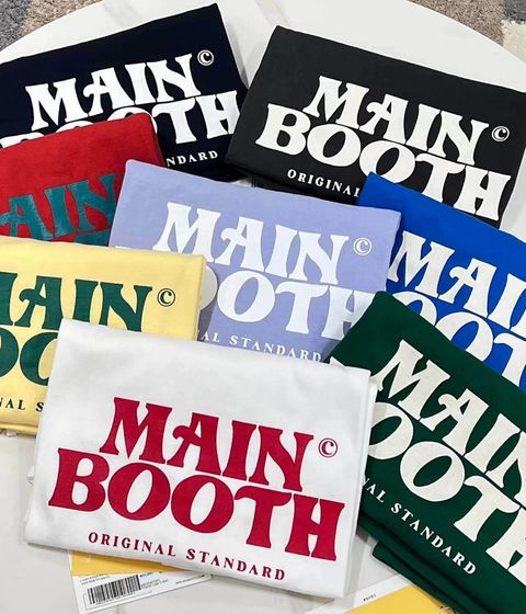 JuzBeauty_JuzBeautyMalaysia_JuzPretty_Authentic_Kbeauty_Malaysia_Skin_Care_Cosmetics_Jbeauty_Australia_Health_Care_korean_streetwear_MAIN BOOTH Original Logo T-shirt Tee 10