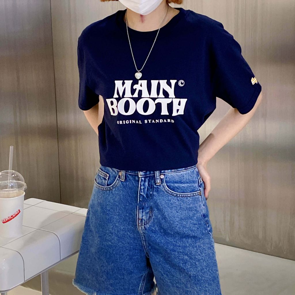 JuzBeauty_JuzBeautyMalaysia_JuzPretty_Authentic_Kbeauty_Malaysia_Skin_Care_Cosmetics_Jbeauty_Australia_Health_Care_korean_streetwear_MAIN BOOTH Original Logo T-shirt Tee 4