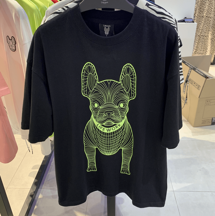 JuzBeauty_JuzBeautyMalaysia_JuzPretty_Authentic_Kbeauty_Malaysia_Skin_Care_Cosmetics_Jbeauty_Australia_Health_Care_korean_streetwear_LifeWork Radok Big Logo Short Sleeve T-shirt 23