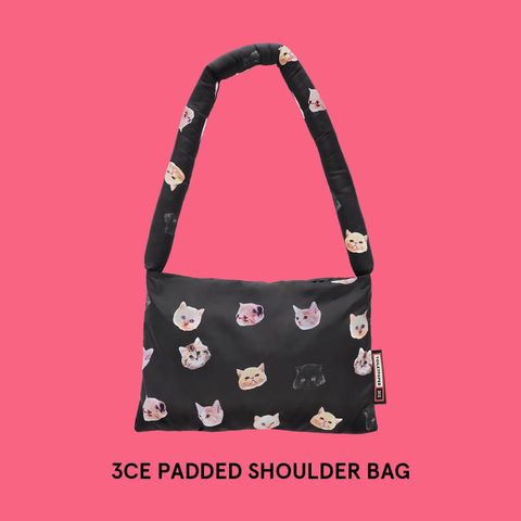 JuzBeauty_JuzBeautyMalaysia_JuzPretty_Authentic_Kbeauty_Malaysia_Skin_Care_Cosmetics_Jbeauty_Australia_Health_Care_korean_streetwear_3CE x TOILETPAPER Padded Shoulder Bag 3
