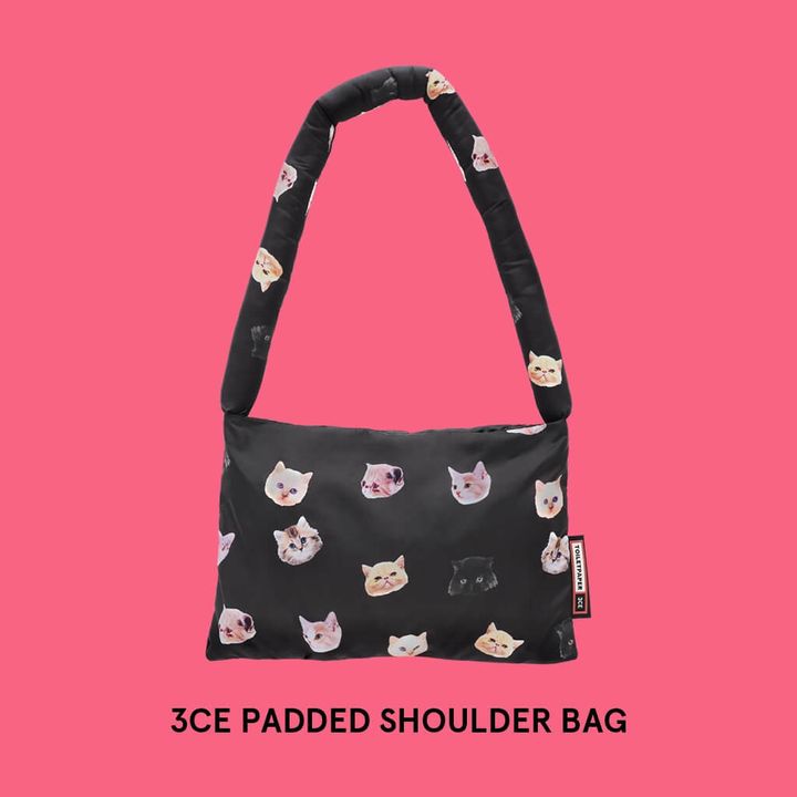 JuzBeauty_JuzBeautyMalaysia_JuzPretty_Authentic_Kbeauty_Malaysia_Skin_Care_Cosmetics_Jbeauty_Australia_Health_Care_korean_streetwear_3CE x TOILETPAPER Padded Shoulder Bag 3