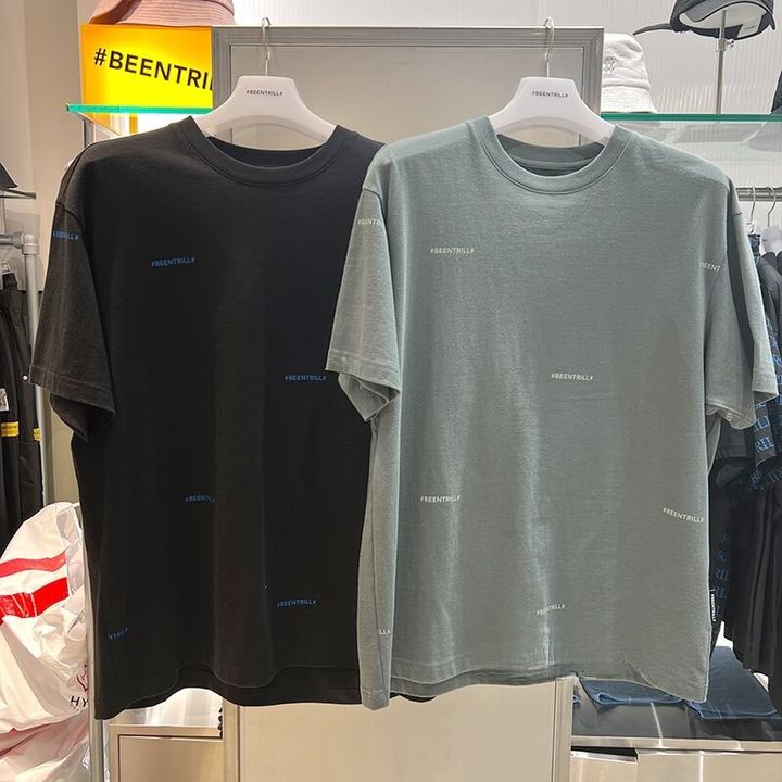 JuzBeauty_JuzBeautyMalaysia_JuzPretty_Authentic_Kbeauty_Malaysia_Skin_Care_Cosmetics_Jbeauty_Australia_Health_Care_korean_streetwear_BEENTRILL Monogram T-shirt Tee 4