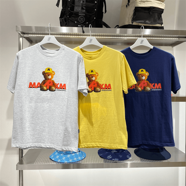 JuzBeauty_JuzBeautyMalaysia_JuzPretty_Authentic_Kbeauty_Malaysia_Skin_Care_Cosmetics_Jbeauty_Australia_Health_Care_korean_streetwear_MARKM Bear Graphic T-shirt tee 4