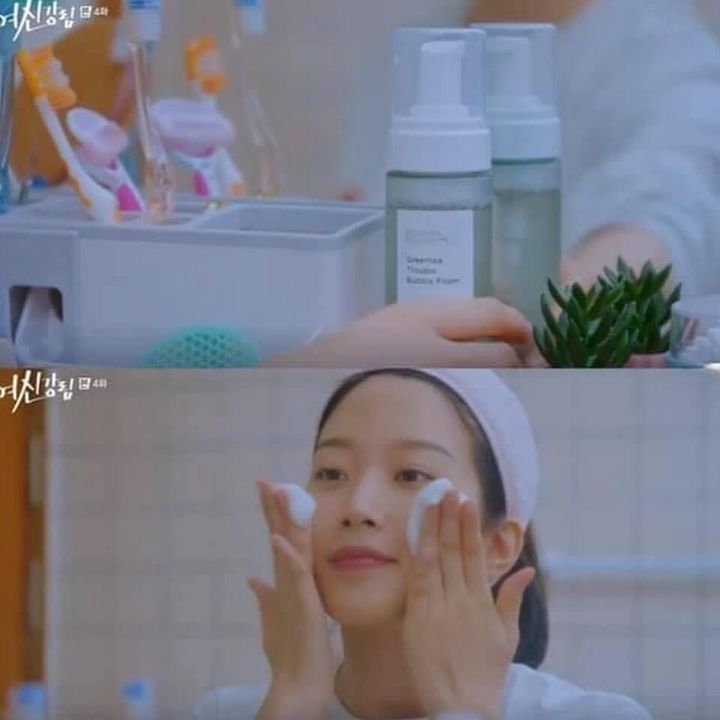 JuzBeauty_JuzBeautyMalaysia_JuzPretty_Authentic_Kbeauty_Malaysia_Skin_Care_Cosmetics_Jbeauty_Health_Care_korean_streetwear_ROUND AROUND Greentea Trouble Bubble Foam Boxset 4