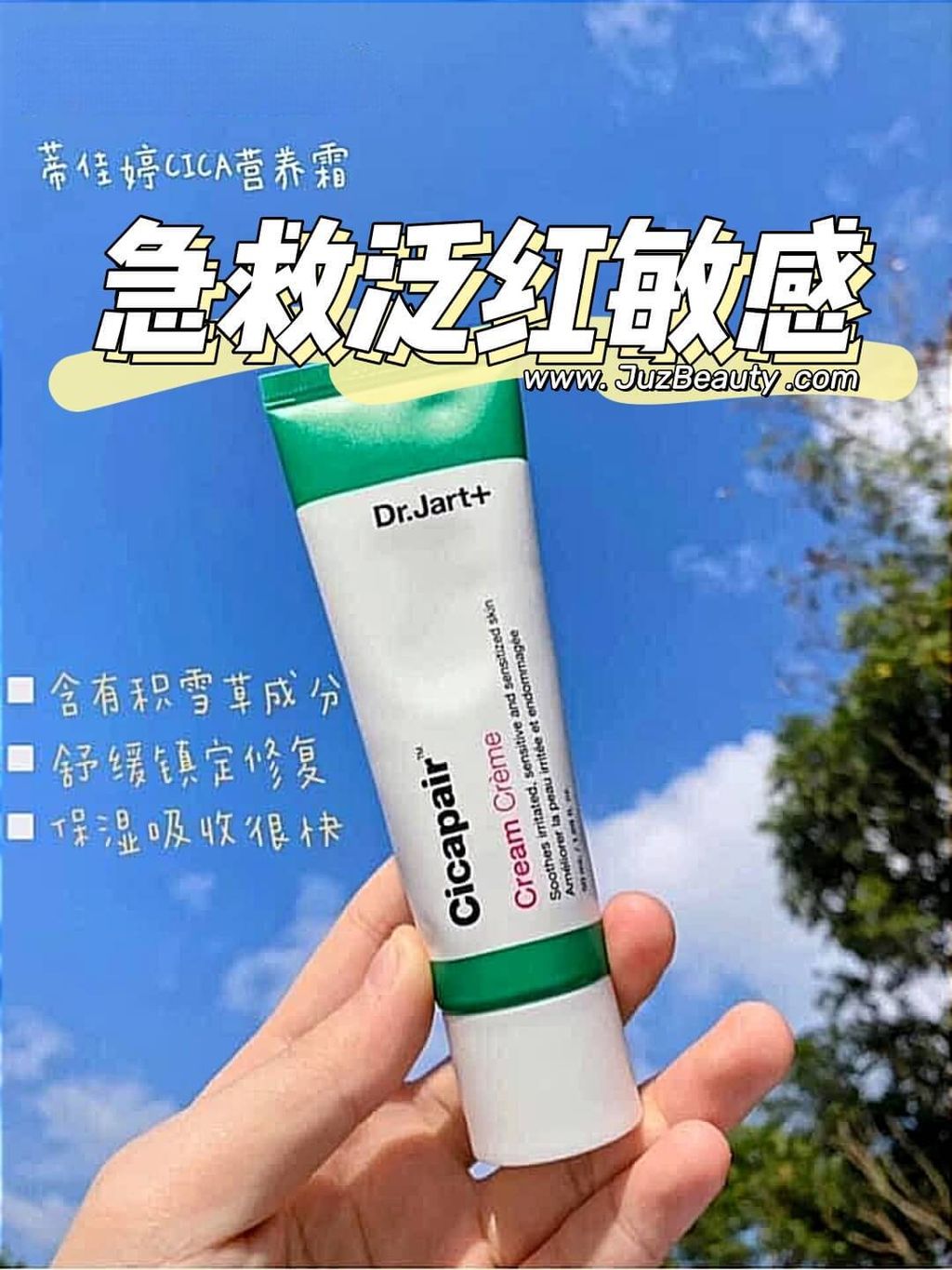 JuzBeauty_JuzBeautyMalaysia_JuzPretty_Authentic_Kbeauty_Malaysia_Skin_Care_Cosmetics_Jbeauty_Health_Care_korean_streetwear_DrJart Cicapair Cream 再生修复面霜 10