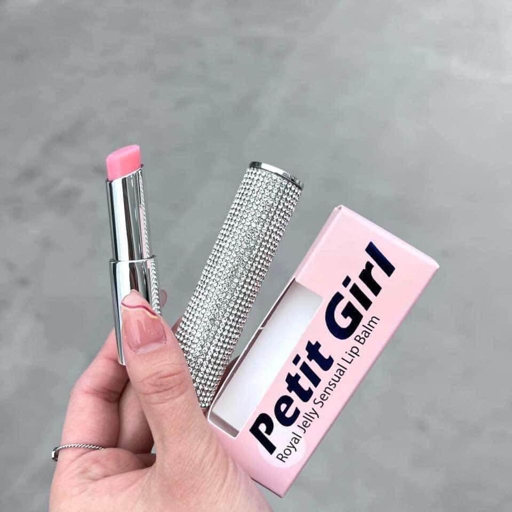 JuzBeauty_JuzBeautyMalaysia_JuzPretty_Authentic_Kbeauty_Malaysia_Skin_Care_Cosmetics_Jbeauty_Health_Care_korean_streetwear_US_Petit Girl Royal Jelly Sensual Lip Balm 钻石润唇膏3