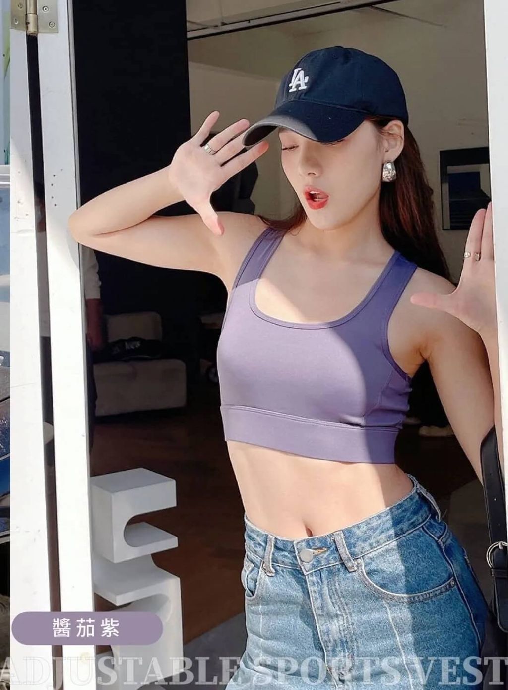 JuzBeauty_JuzBeautyMalaysia_JuzPretty_Authentic_Kbeauty_Malaysia_Skin_Care_Cosmetics_Jbeauty_Health_Care_korean_streetwear_US_KEEXUENNL Sport Bra SK5 运动背心 SK58