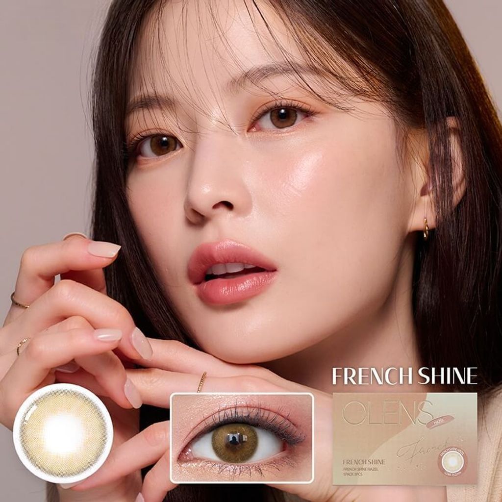 JuzBeauty_JuzBeautyMalaysia_JuzPretty_Authentic_Kbeauty_Malaysia_Skin_Care_Cosmetics_Jbeauty_Health_Care_korean_streetwear_US_OLENS French Shine Contact Lens 月抛隐形眼镜 美瞳8