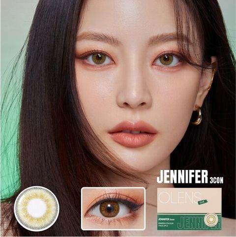 JuzBeauty_JuzBeautyMalaysia_JuzPretty_Authentic_Kbeauty_Malaysia_Skin_Care_Cosmetics_Jbeauty_Health_Care_korean_streetwear_US_OLENS JENNIFER 3CON Contact Lens 月抛隐形眼镜 美瞳1