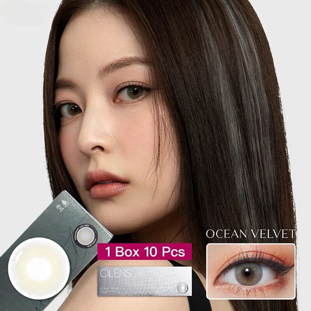 JuzBeauty_JuzBeautyMalaysia_JuzPretty_Authentic_Kbeauty_Malaysia_Skin_Care_Cosmetics_Jbeauty_Health_Care_korean_streetwear_US_OLENS Ocean Velvet 1Day Contact Lens 日抛隐形眼镜 美瞳 1