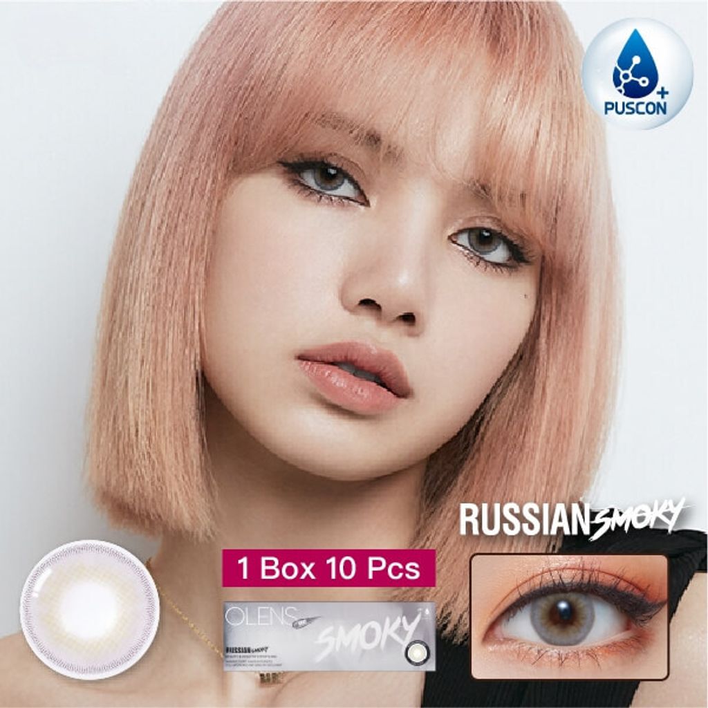 JuzBeauty_JuzBeautyMalaysia_JuzPretty_Authentic_Kbeauty_Malaysia_Skin_Care_Cosmetics_Jbeauty_Health_Care_korean_streetwear_US_OLENS Russian Smoky 1Day Contact Lens 日抛隐形眼镜 美瞳 2