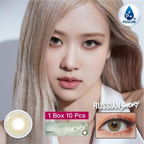 JuzBeauty_JuzBeautyMalaysia_JuzPretty_Authentic_Kbeauty_Malaysia_Skin_Care_Cosmetics_Jbeauty_Health_Care_korean_streetwear_US_OLENS Russian Smoky 1Day Contact Lens 日抛隐形眼镜 美瞳 1