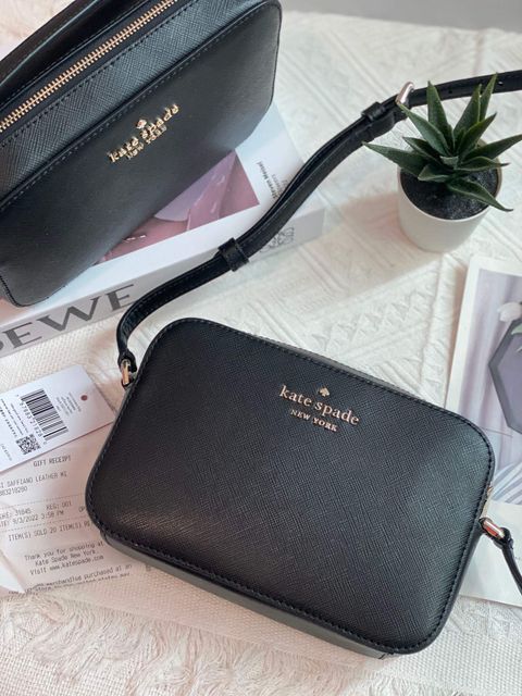 JuzBeauty_JuzBeautyMalaysia_JuzPretty_Authentic_Kbeauty_Malaysia_Skin_Care_Cosmetics_Jbeauty_Health_Care_korean_streetwear_US_Kate Spade WLR00686 Staci Mini Camera Bag in Black