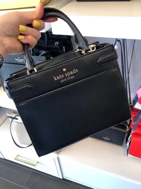 JuzBeauty_JuzBeautyMalaysia_JuzPretty_Authentic_Kbeauty_Malaysia_Skin_Care_Cosmetics_Jbeauty_Health_Care_korean_streetwear_US_Kate Spade WKRU7097 Small Staci Satchel Bag in Black