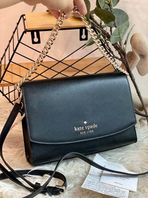 JuzBeauty_JuzBeautyMalaysia_JuzPretty_Authentic_Kbeauty_Malaysia_Skin_Care_Cosmetics_Jbeauty_Health_Care_korean_streetwear_US_Kate Spade WKR00119 Carson Convertible Crossbody Bag Black
