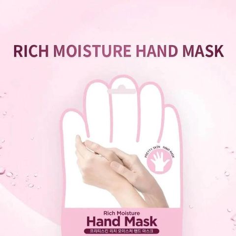 JuzBeauty_JuzBeautyMalaysia_JuzPretty_Authentic_Kbeauty_Malaysia_Skin_Care_Cosmetics_Jbeauty_Health_Care_korean_streetwear_US_PRETTY SKIN Rich Moisture Hand Mask 滋润保湿手膜1