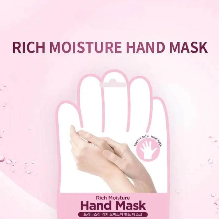 JuzBeauty_JuzBeautyMalaysia_JuzPretty_Authentic_Kbeauty_Malaysia_Skin_Care_Cosmetics_Jbeauty_Health_Care_korean_streetwear_US_PRETTY SKIN Rich Moisture Hand Mask 滋润保湿手膜1