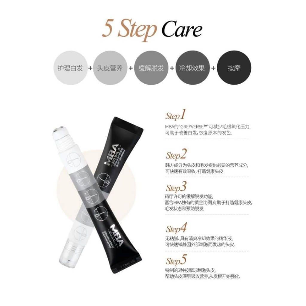 JuzBeauty_JuzBeautyMalaysia_JuzPretty_Authentic_Kbeauty_Malaysia_Skin_Care_Cosmetics_Jbeauty_Health_Care_korean_streetwear_US_DAYCELL MBA MoBalA Derma Scalp Intensive Black Turn Ampoule 生发+黑发滚珠精华8