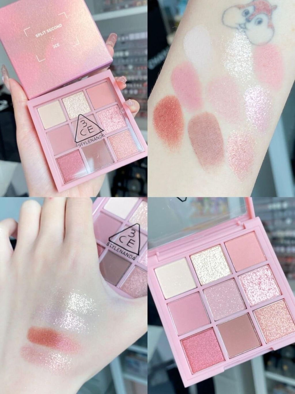 JuzBeauty_JuzBeautyMalaysia_JuzPretty_Authentic_Kbeauty_Malaysia_Skin_Care_Cosmetics_Jbeauty_Health_Care_korean_streetwear_US_3CE Multi Eye Color Palette Set 眼影盘套盒 Olive Young3