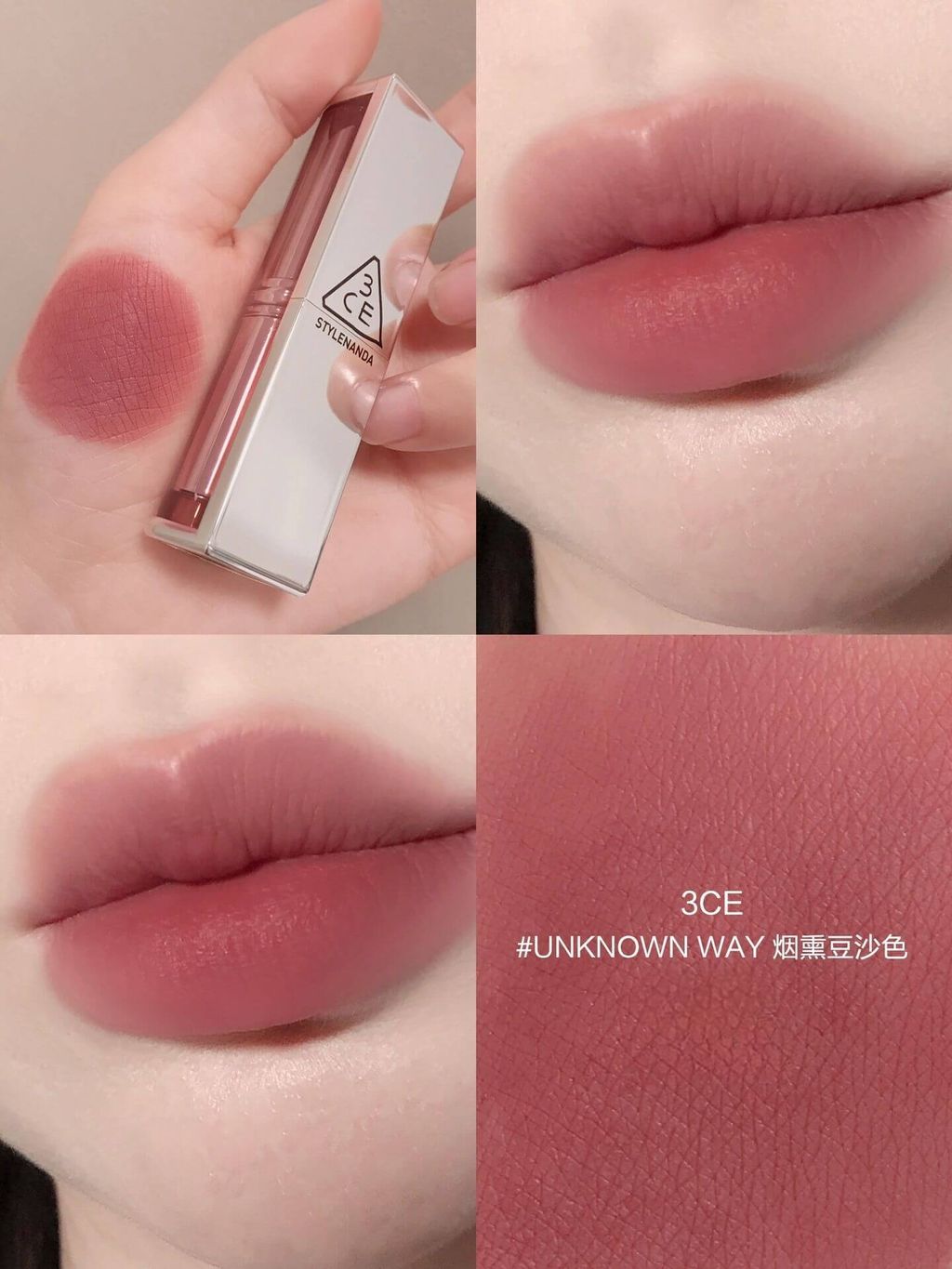 JuzBeauty_JuzBeautyMalaysia_JuzPretty_Authentic_Kbeauty_Malaysia_Skin_Care_Cosmetics_Jbeauty_Health_Care_korean_streetwear_US_3CE Blur Matte Lipstick 柔雾唇膏1