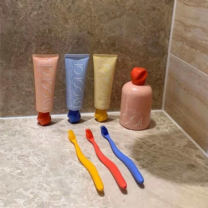 JuzBeauty_JuzBeautyMalaysia_JuzPretty_Authentic_Kbeauty_Malaysia_Skin_Care_Cosmetics_Jbeauty_Health_Care_korean_streetwear_US_BYCOLOR Toothpaste Toothbrush Special Set 牙膏+牙刷套盒 1