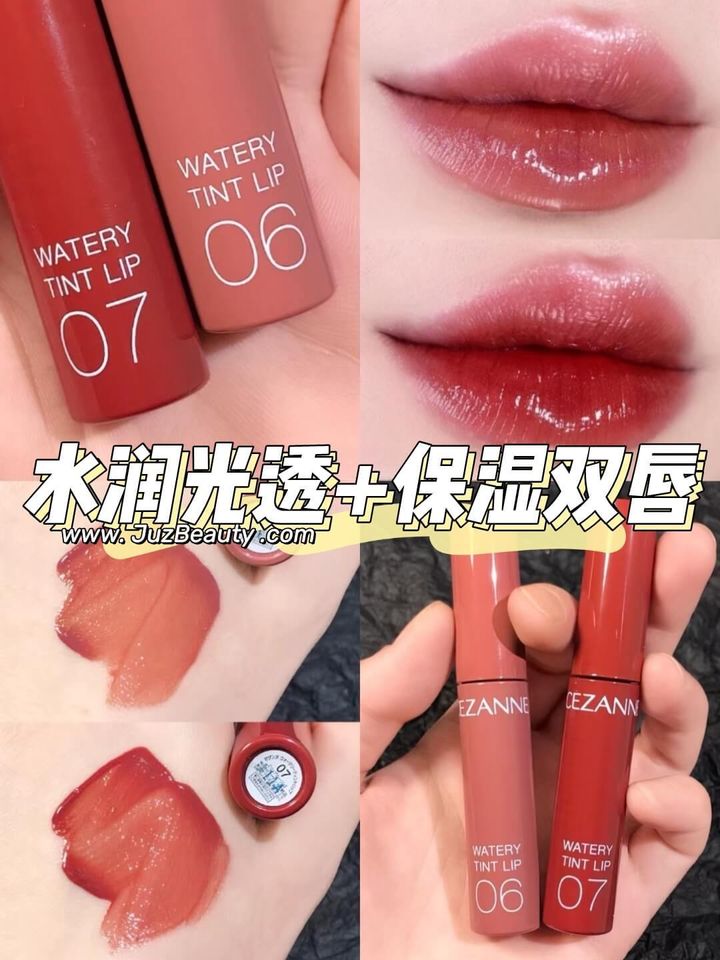 JuzBeauty_JuzBeautyMalaysia_JuzPretty_Authentic_Kbeauty_Malaysia_Skin_Care_Cosmetics_Jbeauty_Health_Care_korean_streetwear_CEZANNE Watery Tint Lip 果汁唇釉1