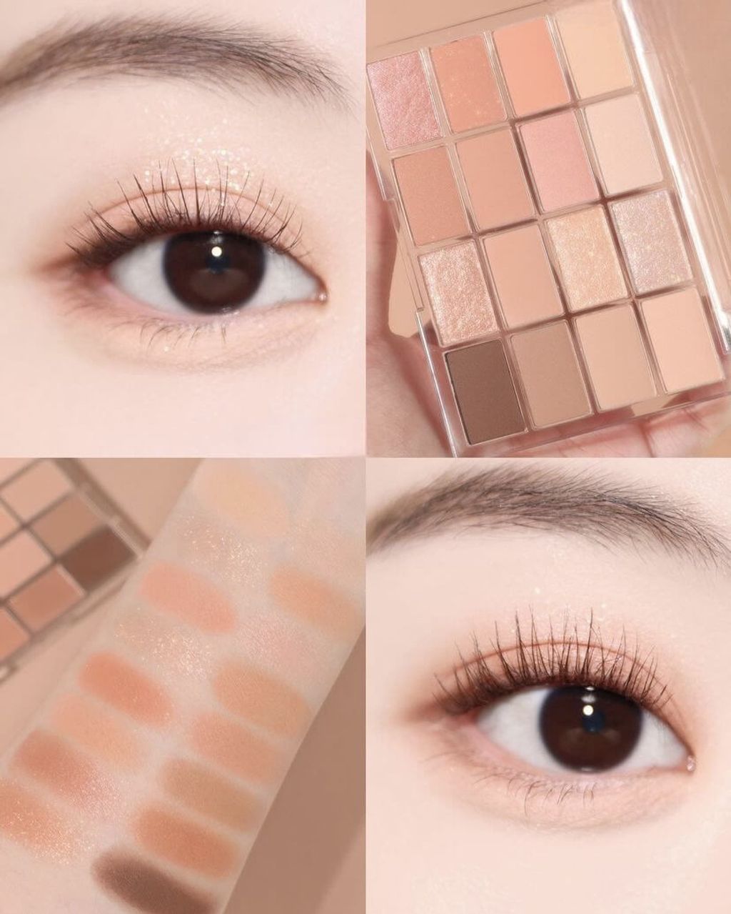 JuzBeauty_JuzBeautyMalaysia_JuzPretty_Authentic_Kbeauty_Malaysia_Skin_Care_Cosmetics_Jbeauty_Health_Care_korean_streetwear_WAKEMAKE Soft Blurring Eye Palette 柔雾经典16色眼影盘17