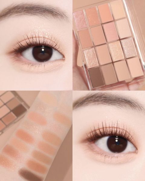 JuzBeauty_JuzBeautyMalaysia_JuzPretty_Authentic_Kbeauty_Malaysia_Skin_Care_Cosmetics_Jbeauty_Health_Care_korean_streetwear_WAKEMAKE Soft Blurring Eye Palette 柔雾经典16色眼影盘17
