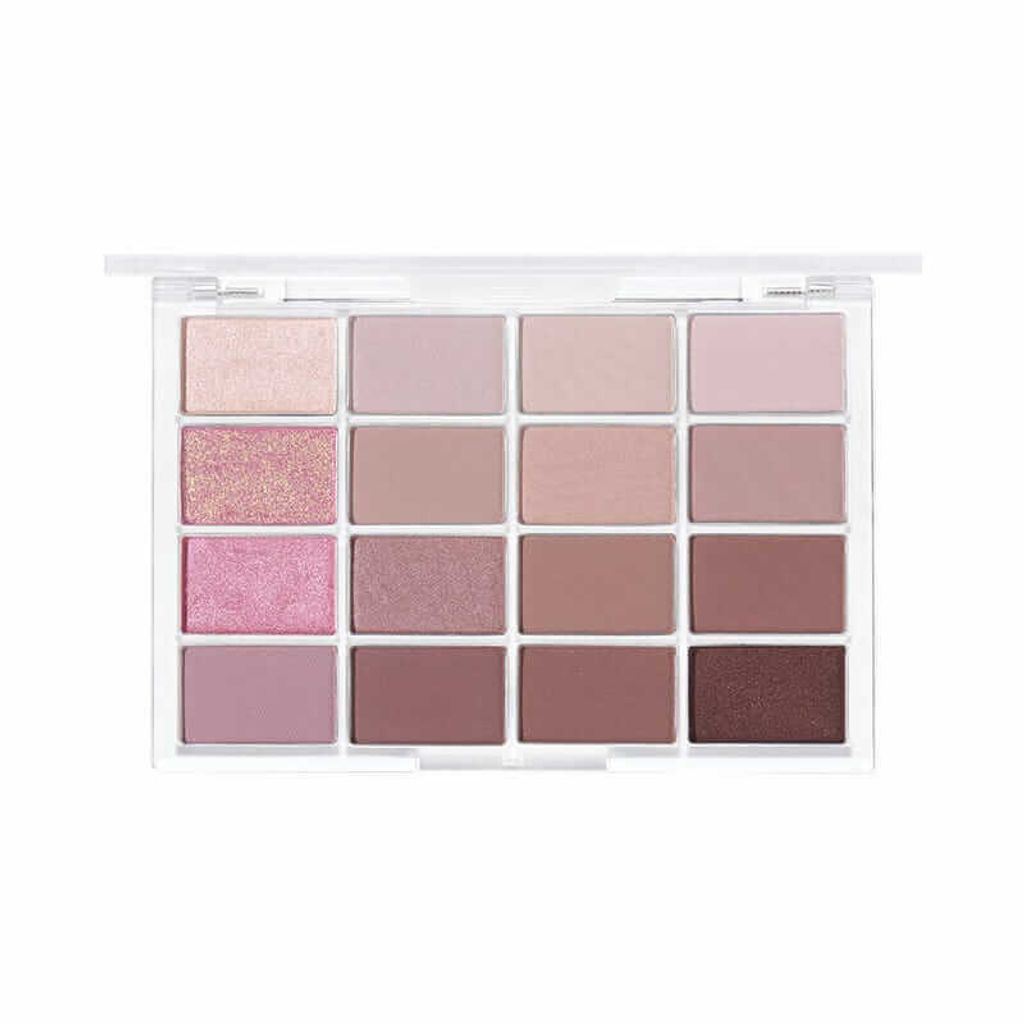 JuzBeauty_JuzBeautyMalaysia_JuzPretty_Authentic_Kbeauty_Malaysia_Skin_Care_Cosmetics_Jbeauty_Health_Care_korean_streetwear_WAKEMAKE Soft Blurring Eye Palette 柔雾经典16色眼影盘5