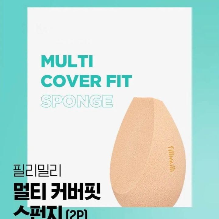 JuzBeauty_JuzBeautyMalaysia_JuzPretty_Authentic_Kbeauty_Malaysia_Skin_Care_Cosmetics_Jbeauty_Health_Care_korean_streetwear_fillimilli Multi Cover Fit Sponge 多功能遮瑕化妆棉2