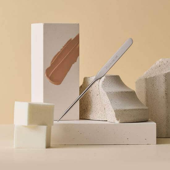 JuzBeauty-JuzBeautyMalaysia-JuzPretty-Authentic-Kbeauty-Malaysia-Skin-Care-Cosmetics-Jbeauty-Health-Care-korean-streetwear-Piccasso Ham Kyung Sik Makeup Spatula 不锈钢粉底铲1