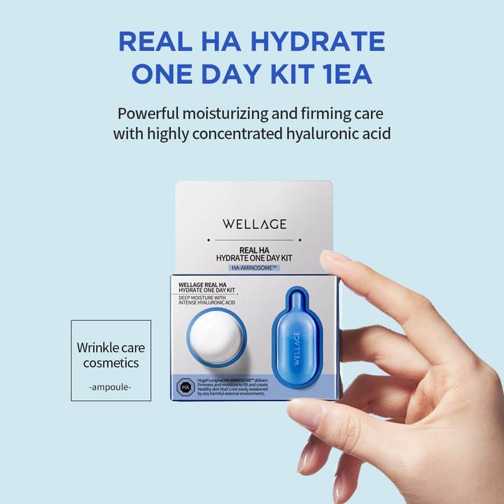 JuzBeauty-JuzBeautyMalaysia-JuzPretty-Authentic-Kbeauty-Malaysia-Skin-Care-Cosmetics-Jbeauty-Health-Care-korean-streetwear-Wellage Real Ha Hydrate One Day Kit 玻尿酸魔法药丸3