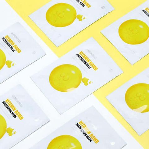 JuzBeauty-JuzBeautyMalaysia-JuzPretty-Authentic-Kbeauty-Malaysia-Skin-Care-Cosmetics-Jbeauty-Health-Care-korean-streetwear-MEDIPEEL Vitamin Bomb Refreshing Mask MEDI-PEEL 维他命焕颜面膜4