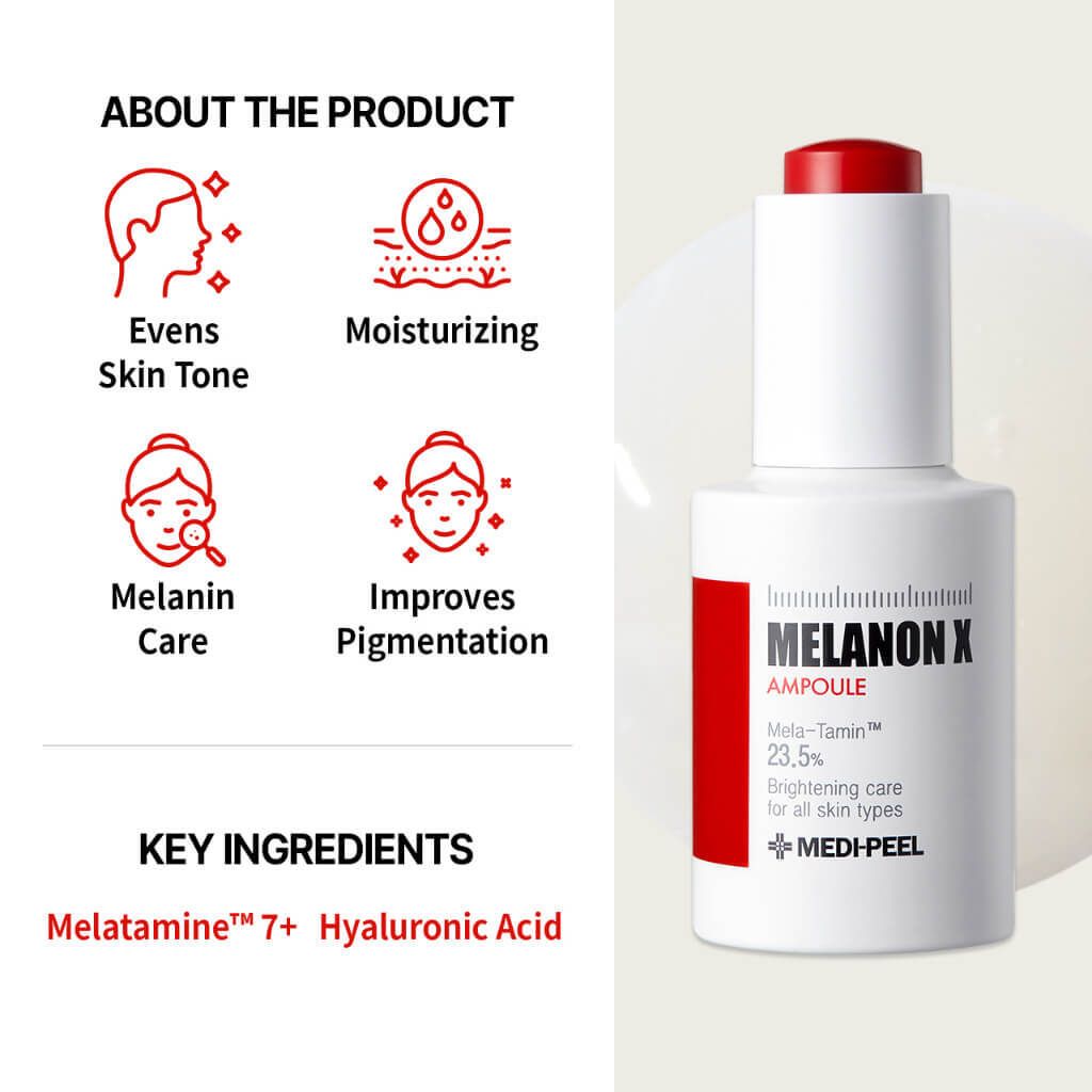 JuzBeauty-JuzBeautyMalaysia-JuzPretty-Authentic-Kbeauty-Malaysia-Skin-Care-Cosmetics-Jbeauty-Health-Care-korean-streetwear-MEDI-PEEL Melanon X Ampoule MEDIPEEL MELANON X 美白淡斑7秒安瓶 9