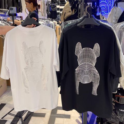 JuzBeauty-JuzBeautyMalaysia-JuzPretty-Authentic-Kbeauty-Malaysia-Skin-Care-Cosmetics-Jbeauty-Health-Care-korean-streetwear-LifeWork Gold Silver Radok Big Logo Short Sleeve T-shirt 烫金烫银法斗犬Tee2