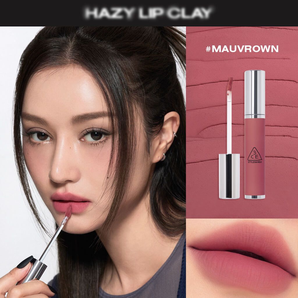 JuzBeauty-JuzBeautyMalaysia-JuzPretty-Authentic-Kbeauty-Malaysia-Skin-Care-Cosmetics-Jbeauty-Health-Care-korean-streetwear-3CE Hazy Lip Clay 奶唇泥1