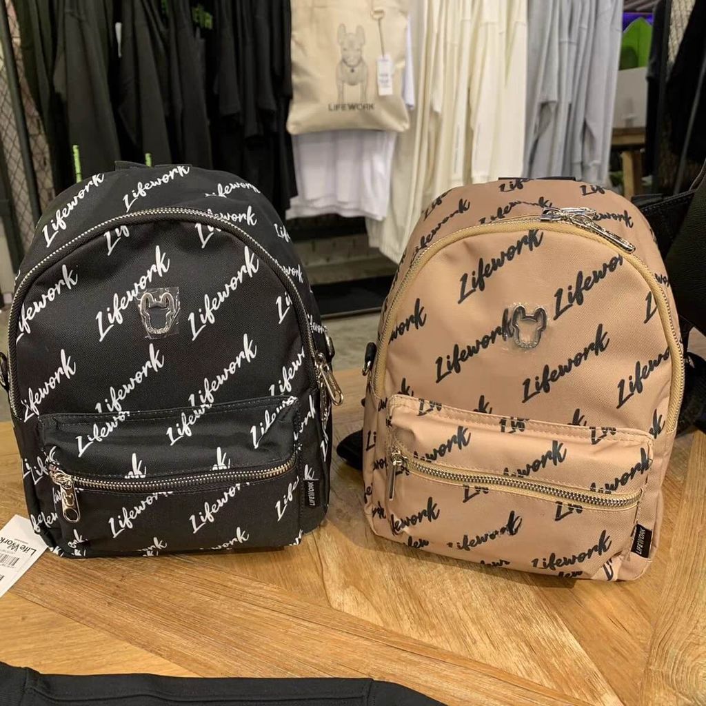 JuzBeauty-JuzBeautyMalaysia-JuzPretty-Authentic-Kbeauty-Malaysia-Skin-Care-Cosmetics-Jbeauty-Health-Care-korean-streetwear-LIFEWORK Radok Jacquard Monogram Mini Backpack 小背包 LW245BG3015