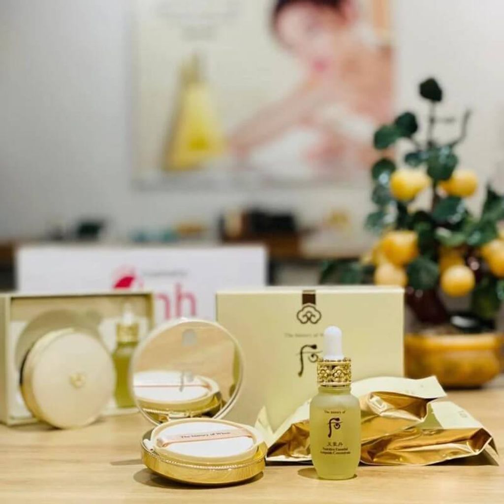 JuzBeauty-JuzBeautyMalaysia-JuzPretty-Authentic-Kbeauty-Malaysia-Skin-Care-Cosmetics-Jbeauty-Health-Care-korean-streetwear-The History of Whoo Luxury Golden Cushion Glow Special Set WHOO 后天气丹拱辰享黄金气垫套盒BB霜3