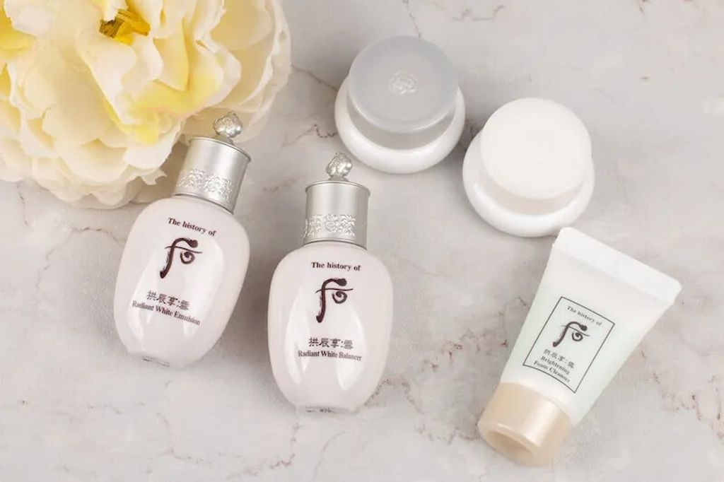 JuzBeauty-JuzBeautyMalaysia-JuzPretty-Authentic-Kbeauty-Malaysia-Skin-Care-Cosmetics-Jbeauty-Health-Care-korean-streetwear-THE HISTORY OF WHOO Radiant White 5pcs Special Gift Kits WHOO 后雪美白5件套套盒3