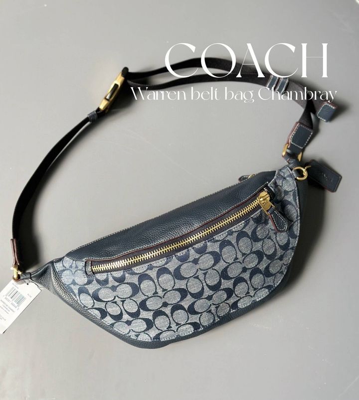 JuzBeauty_JuzBeautyMalaysia_JuzPretty_Authentic_Kbeauty_Malaysia_Skin_Care_Cosmetics_Jbeauty_Health_Care_korean_streetwear_US_Luxury_COACH CG994 Warren Belt Bag in Signature Chambray 男士胸包1.jpg