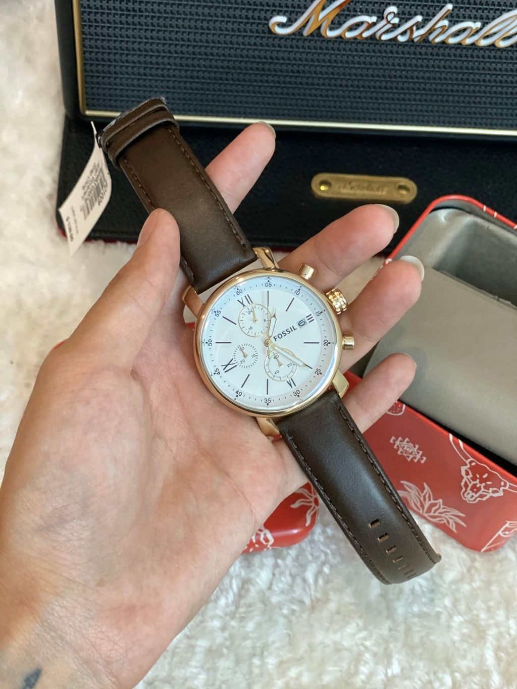 JuzBeauty_JuzBeautyMalaysia_JuzPretty_Authentic_Kbeauty_Malaysia_Skin_Care_Cosmetics_Jbeauty_Health_Care_korean_streetwear_US_Luxury_FOSSIL BQ1009 Rhett Chronograph Brown Leather Watch 男士手表1.jpg