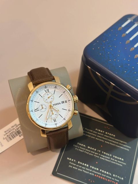 JuzBeauty_JuzBeautyMalaysia_JuzPretty_Authentic_Kbeauty_Malaysia_Skin_Care_Cosmetics_Jbeauty_Health_Care_korean_streetwear_US_Luxury_FOSSIL BQ1009 Rhett Chronograph Brown Leather Watch 男士手表7.jpg
