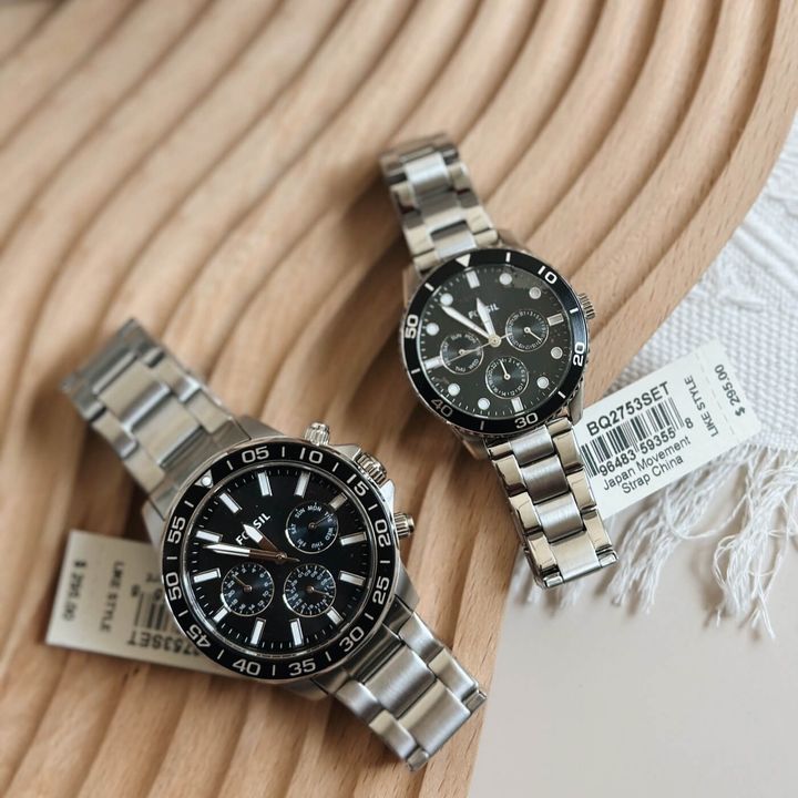 JuzBeauty_JuzBeautyMalaysia_JuzPretty_Authentic_Kbeauty_Malaysia_Skin_Care_Cosmetics_Jbeauty_Health_Care_korean_streetwear_US_Luxury_FOSSIL BQ2753SET His And Her Multifunction Stainless Steel Watch Set 情侣对表3