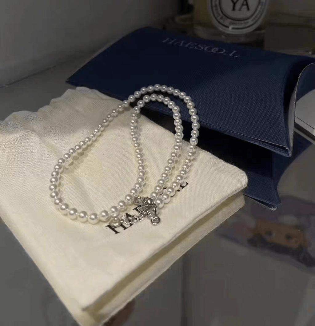 JuzBeauty-JuzBeautyMalaysia-JuzPretty-Authentic-Kbeauty-Malaysia-Skin-Care-Cosmetics-Jbeauty-Health-Care-korean-streetwear-HAESOOL Pearl Necklace 施华洛世奇珍珠项链17