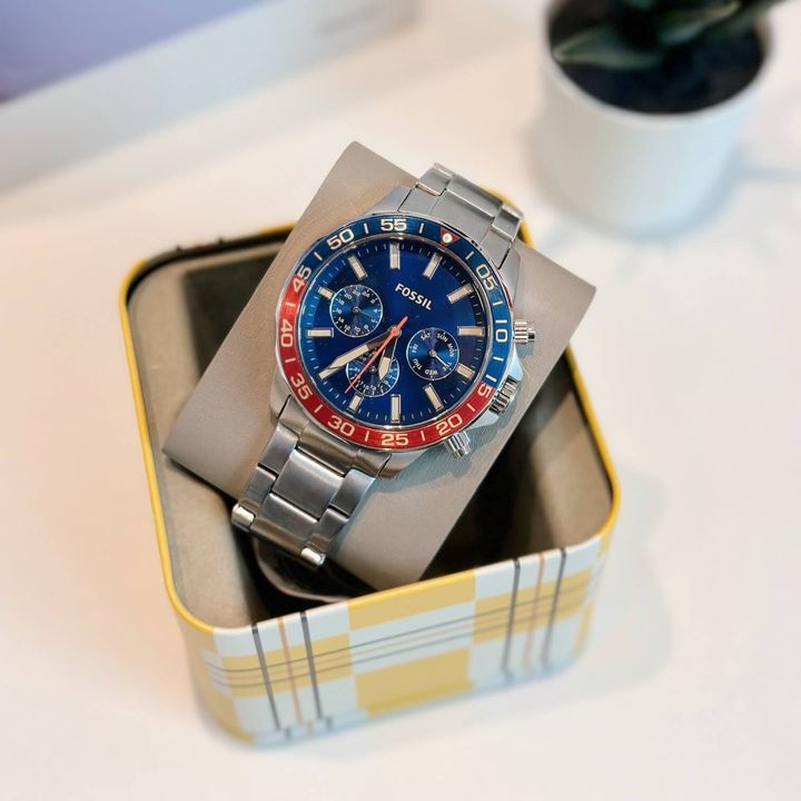 JuzBeauty_JuzBeautyMalaysia_JuzPretty_Authentic_Kbeauty_Malaysia_Skin_Care_Cosmetics_Jbeauty_Health_Care_korean_streetwear_US_Luxury_FOSSIL BQ2771 Bannon Multifunction Stainless Steel Watch 男士手表1